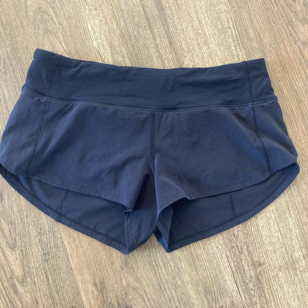 Lululemon Athletica Dark Blue Athletic Shorts